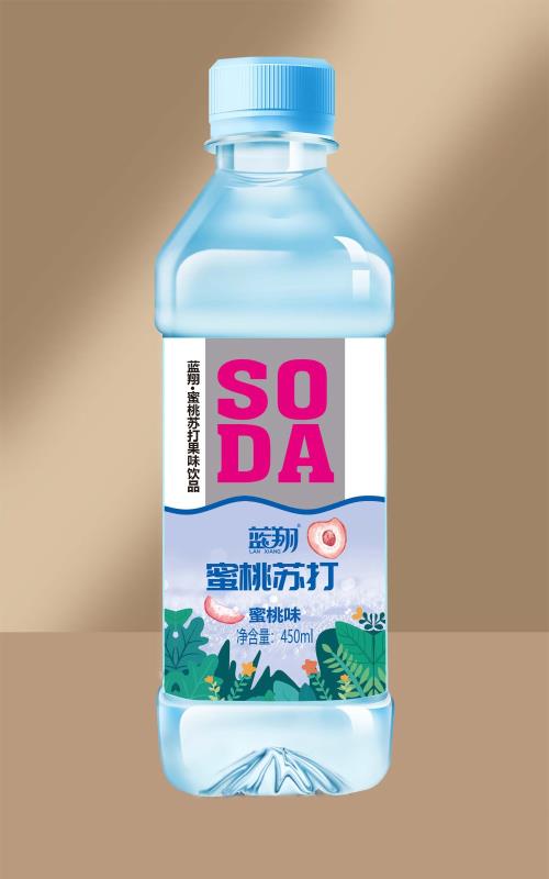 450ml葡萄糖酸锌苏打水蜜桃味